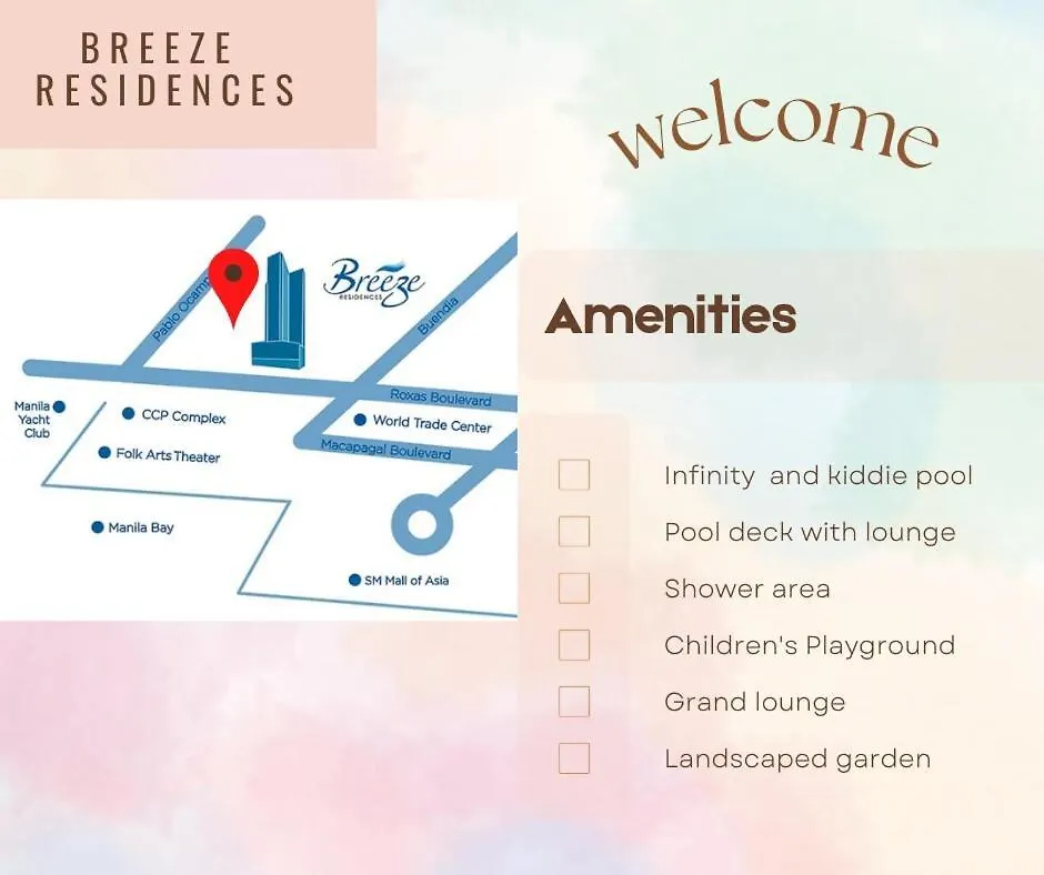 Experience Sunset By The Breeze Apartment Manila Philippines